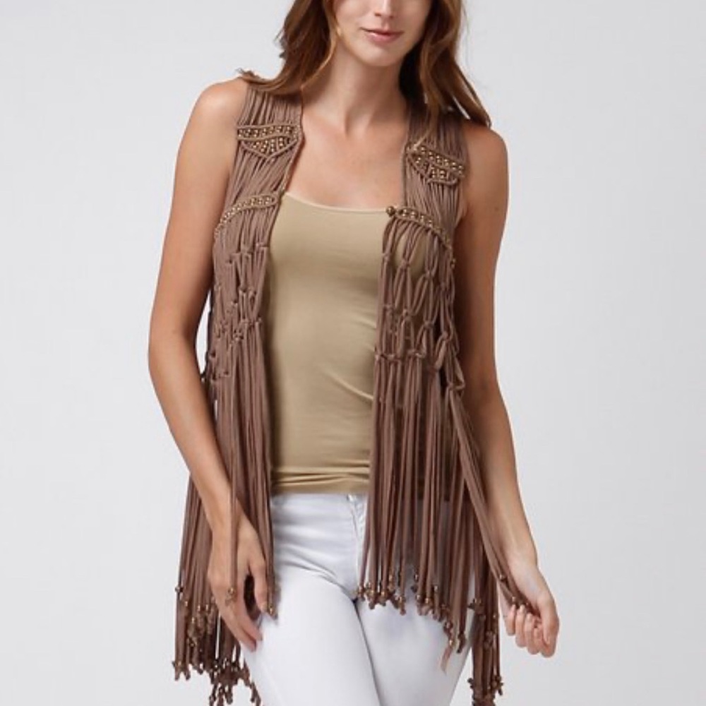 Trendology beaded vest 🍦